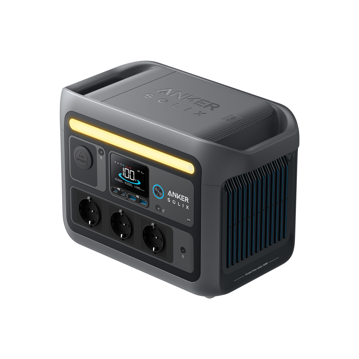 Anker SOLIX C800 Draagbare Powerstation – 768Wh | 1200W