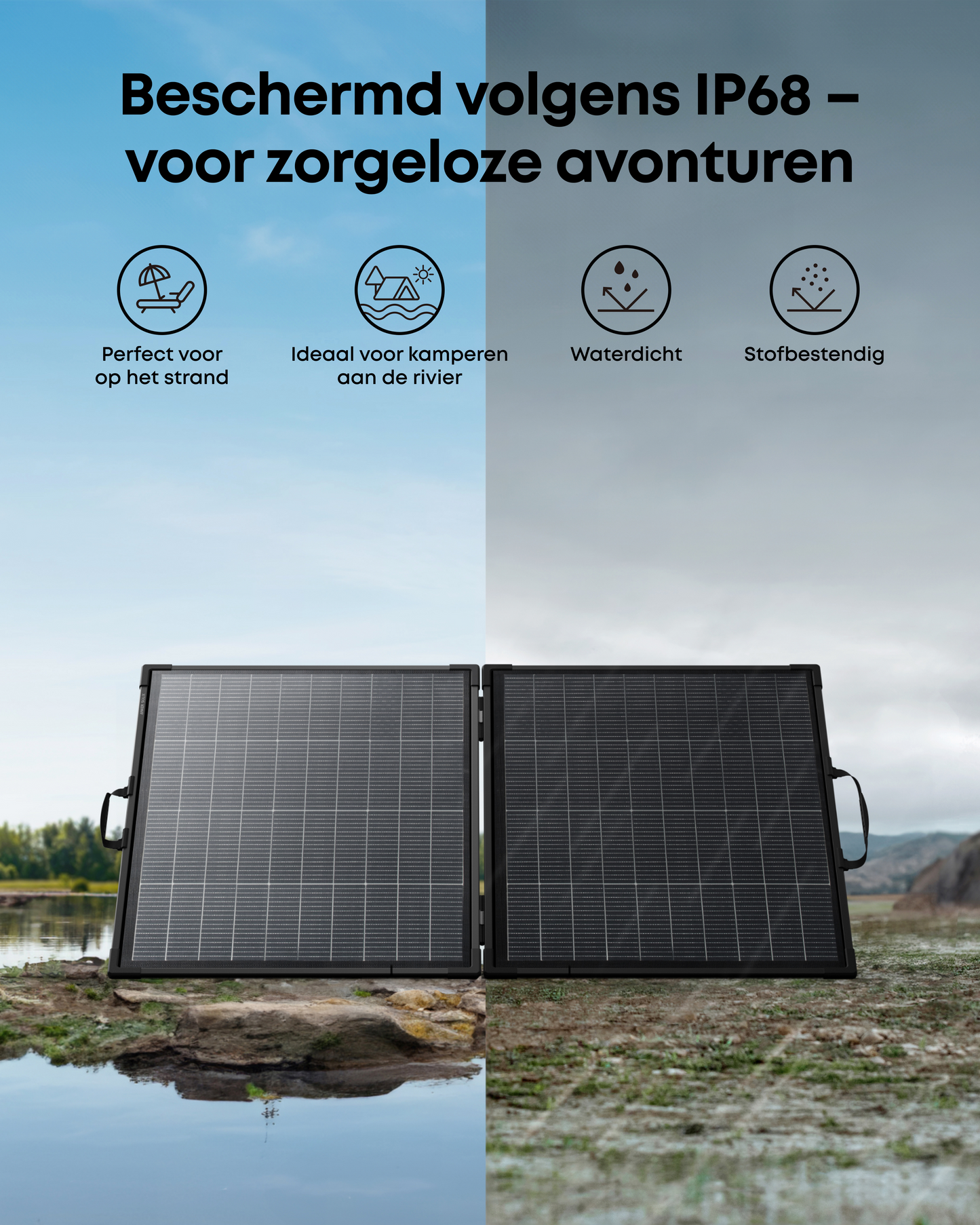Anker SOLIX PS200 Bifacial Draagbaar Zonnepaneel