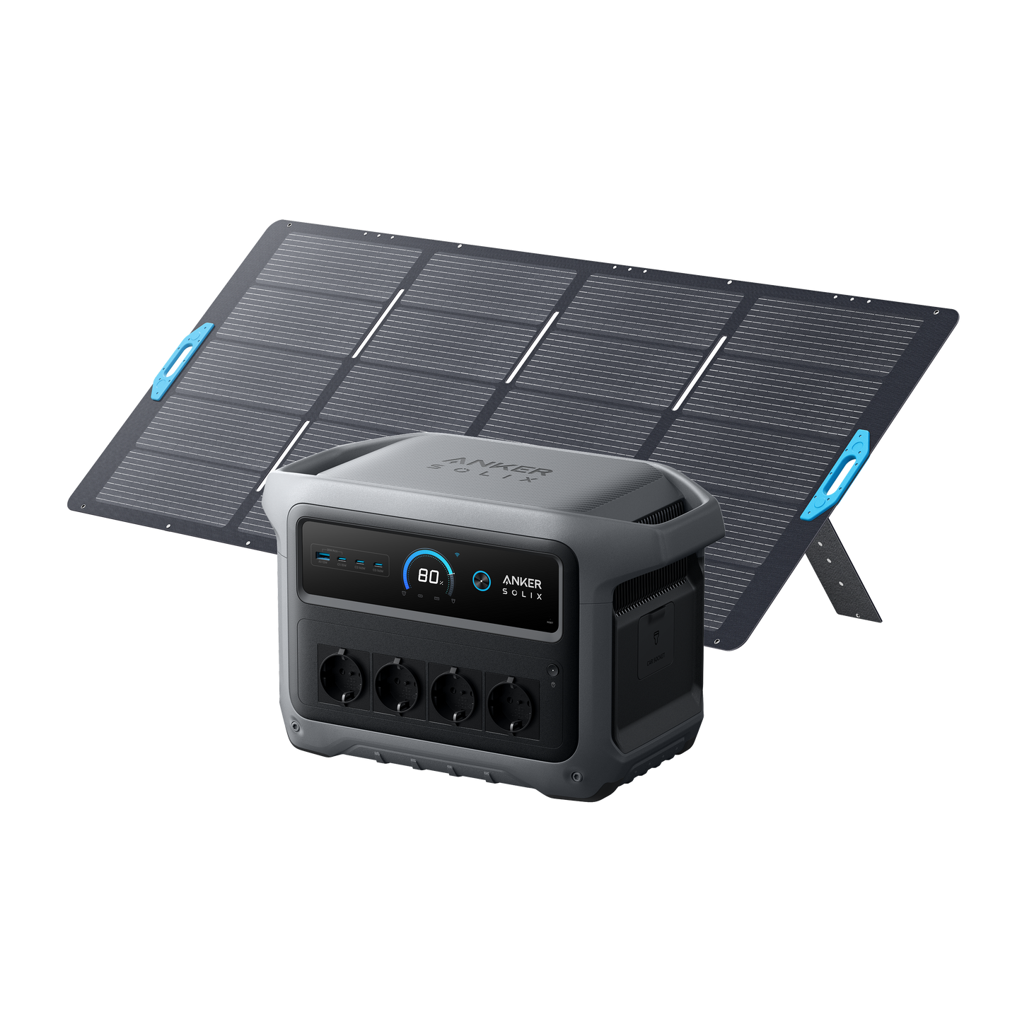 Anker SOLIX C1000 Gen 2 Draagbare Powerstation met 400W Zonnepaneel