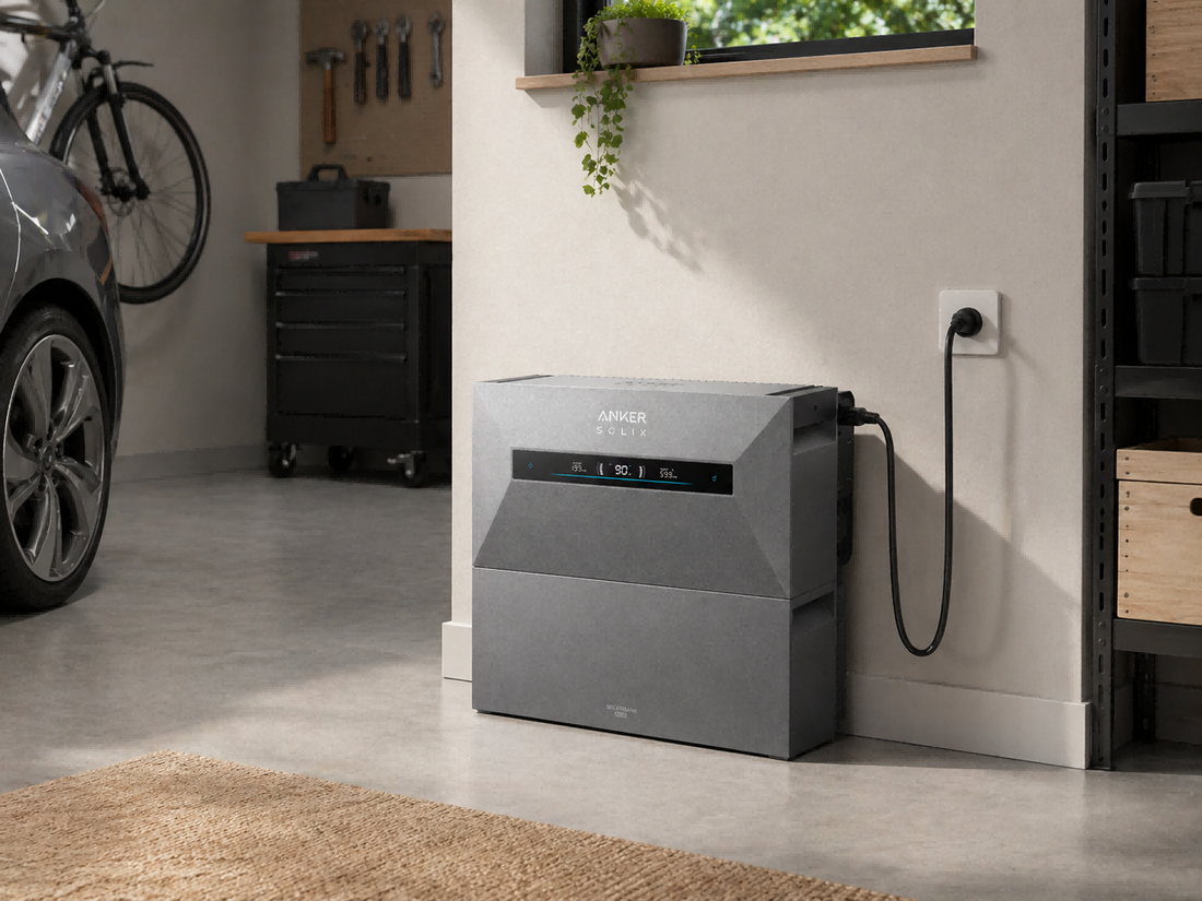 Anker SOLIX Solarbank Max AC modulaire plug-in thuisbatterij
