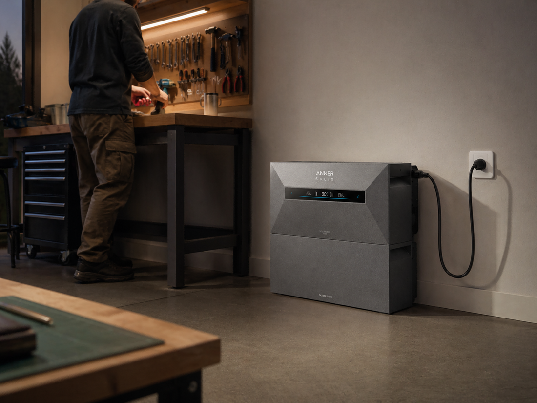 Anker SOLIX Solarbank Max AC voor eigen zonnestroom