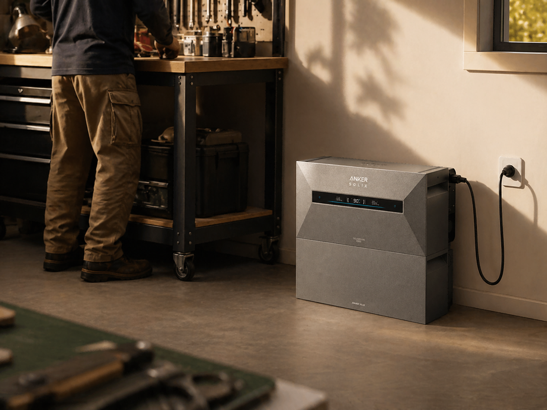Anker SOLIX Solarbank Max AC voor hoge stroombehoefte
