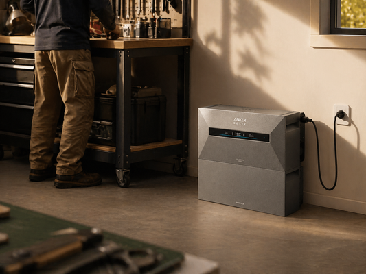 Anker SOLIX Solarbank Max AC voor hoge stroombehoefte