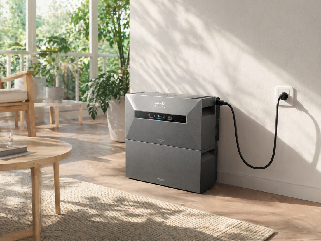 Modulaire Anker SOLIX thuisbatterij