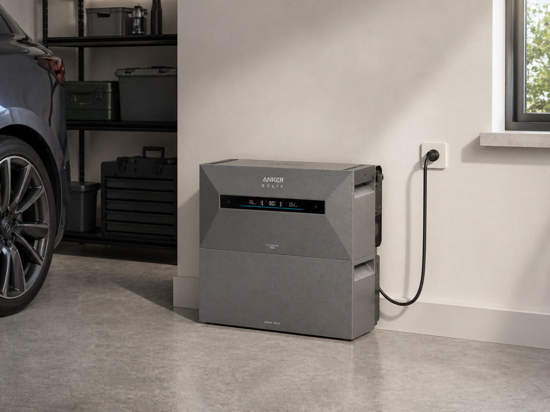 Slimme thuisbatterij voor zonnepanelen en EV-laden
