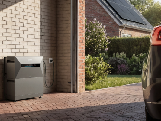 Thuisbatterij met zonne-optimizers