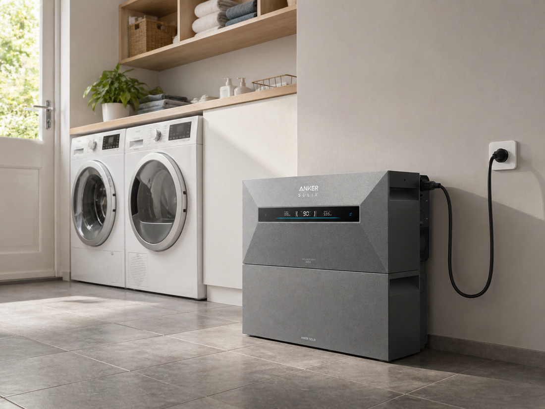 Thuisbatterij voor lager stroomverbruik