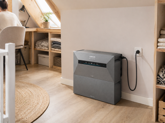 Zonnestroom opslaan met Anker SOLIX Solarbank Max AC