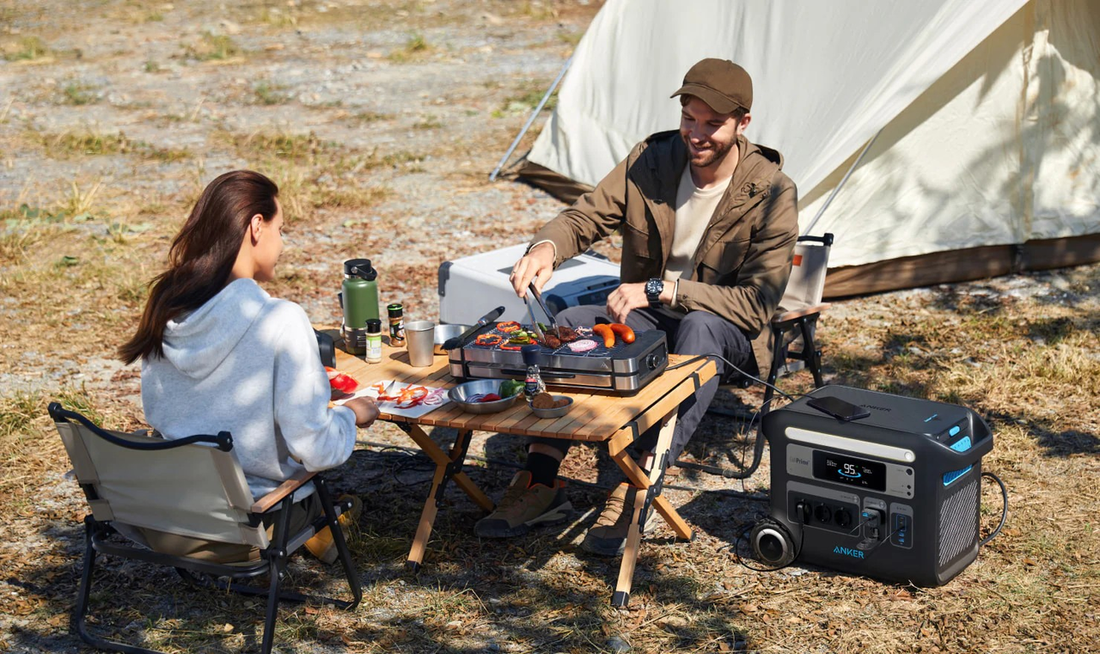 Power Station Met Zonnepaneel Voor Camping: Off-grid Laden Op Reis