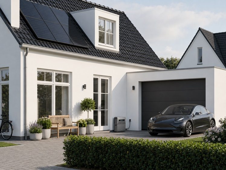 Huis Balkon Zonne Energie