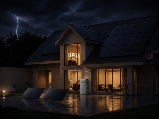 werken zonnepanelen bij stroomuitval