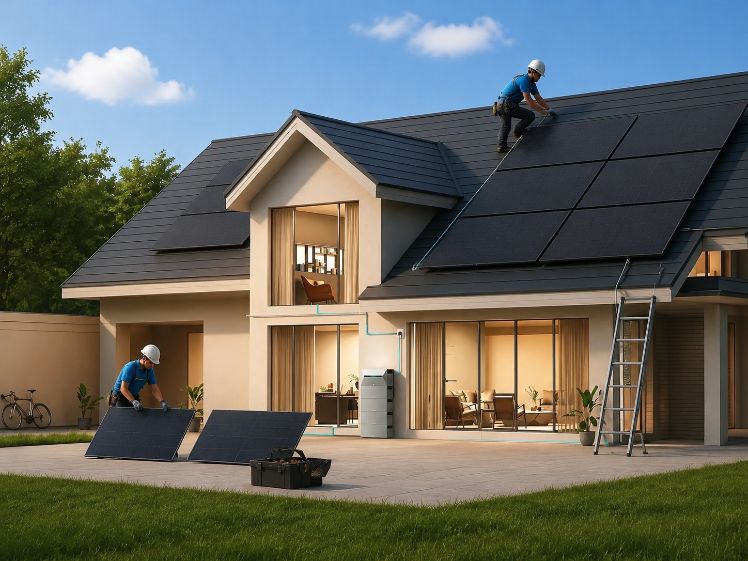 zonnepanelen plaatsen