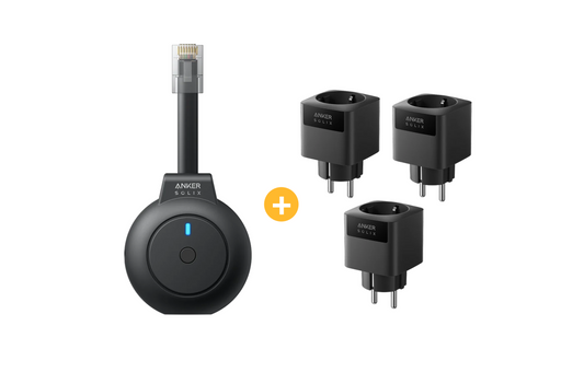 Anker SOLIX P1 Meter+Smart Plug Gen 2 (3-Pack) Gratis