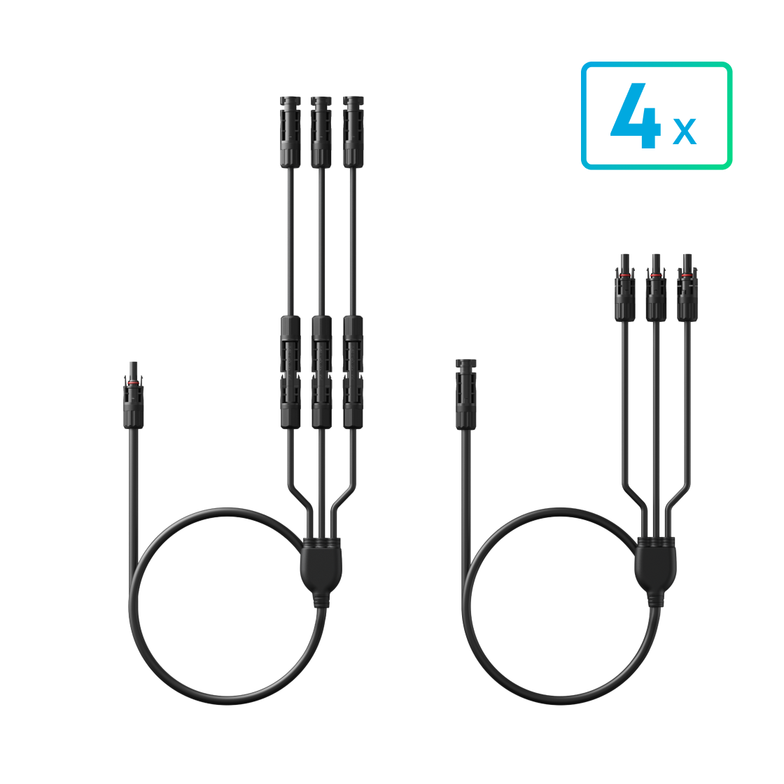 Anker SOLIX 3-in-1 PV-adapterkabel (voor 12 zonnepanelen)