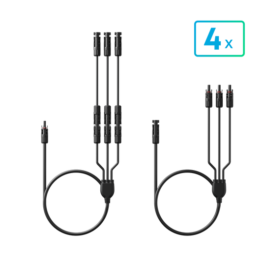 Anker SOLIX 3-in-1 PV-adapterkabel (voor 12 zonnepanelen)