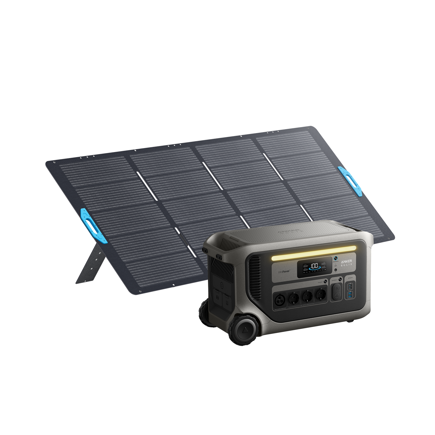 Anker SOLIX F3000 Draagbare Powerstation en 400W Zonnepaneel