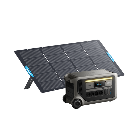Anker SOLIX F3000 Draagbare Powerstation en 400W Zonnepaneel