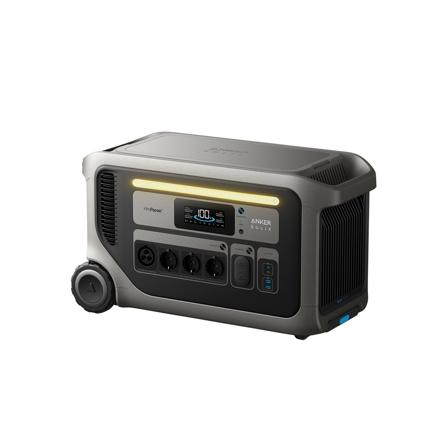 Anker SOLIX F3000 Draagbare Powerstation - 3.072Wh | 3.600W