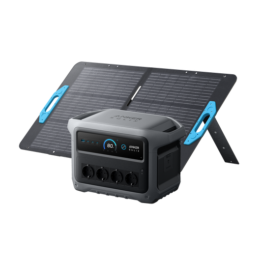 Anker SOLIX C1000 Gen 2 Draagbare Powerstation met 100W Zonnepaneel