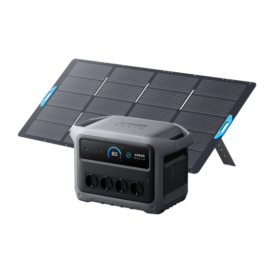 Anker SOLIX C1000 Gen 2 Draagbare Powerstation met 400W Zonnepaneel