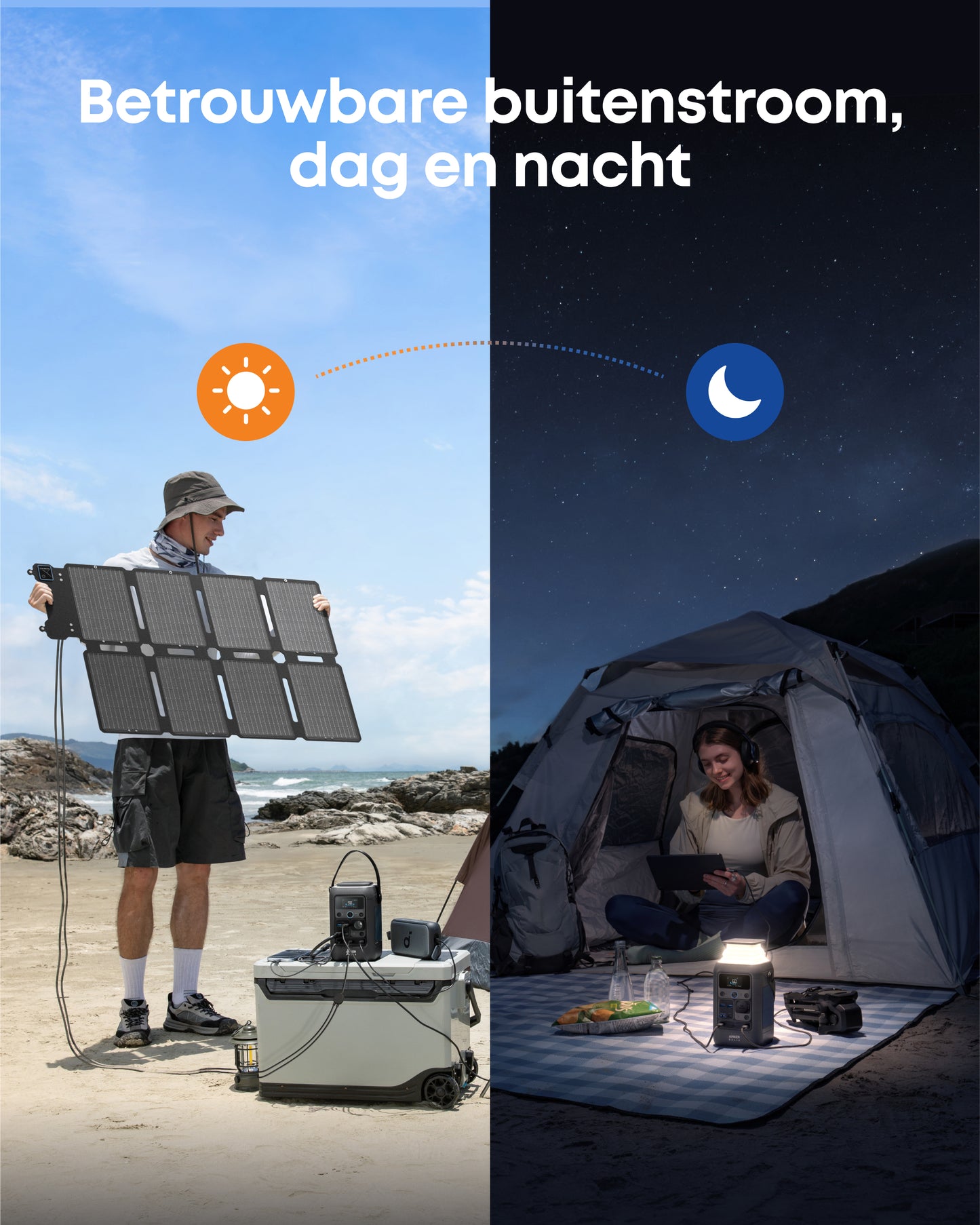 Anker SOLIX PS100X Draagbaar Zonnepaneel